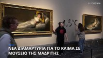 Νέα διαμαρτυρία για το κλίμα σε μουσείο της Μαδρίτης