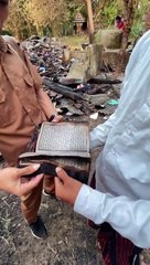 Allahu Akbar!! Tak Satupun huruf dalam Al-Quran terbakar !!
