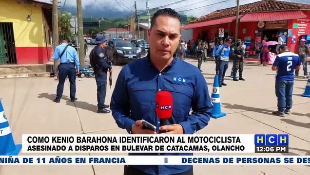 ¡Terrible! Gatilleros acribillan a motociclista en un bulevar de Catacamas, Olancho