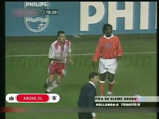 Netherlands 0-0 Turkey 11.10.1997 - FIFA World Cup 1998 Qualifying Round 7th Round Matchday 19