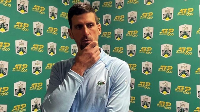 ATP - Rolex Paris Masters 2022 - Novak Djokovic : “I hope to make Holger Rune wait a little longer before his first Masters 1000 title”