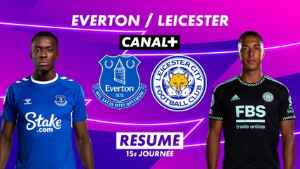 Le résumé d'Everton / Leicester - Premier League 2022-23 (15ème journée)