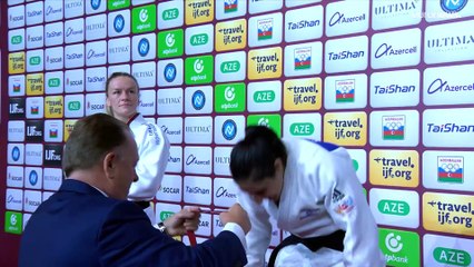 Grand Slam de Baku: um dia de ouro para o Azerbaijão