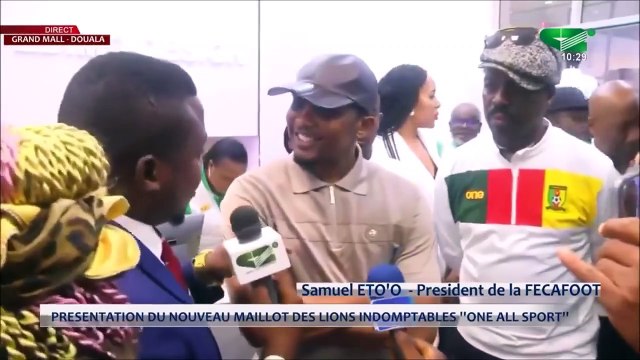 Samuel Eto'o : Les Lions Indomptables joueront en One All Sports à la Coupe du Monde 2022