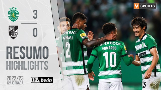 Highlights: Sporting 3-0 Vitória SC (Liga 22/23 #12)