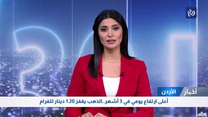 أعلى ارتفاع يومي في 3 أشهر..الذهب يقفز 1.20 دينار للغرام