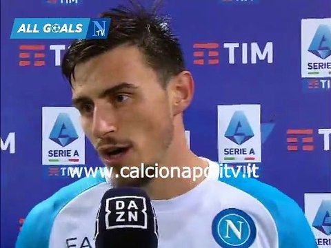 Atalanta-Napoli 1-2 5/11/22 intervista post-partita Elijf Elmas