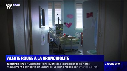 Crise des services de pédiatrie: le désarroi d'un père dont le bébé est atteint d'une bronchiolite