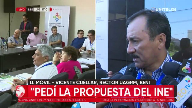 Vicente Cuéllar dice que el INE no entrega su cronograma censal