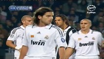 الشوط الثاني مباراة يوفنتوس و ريال مدريد دوري ابطال اوروبا 2009