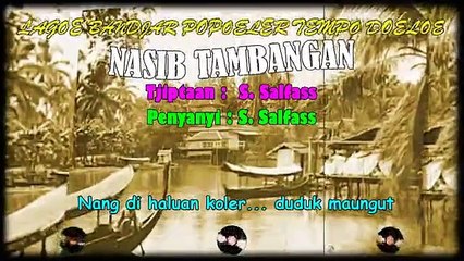 Classical Banjar Song 'Nasib Tambangan I'