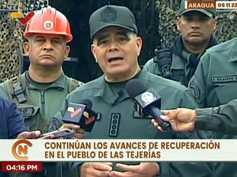 Aragua | Gobierno Nacional evalúa los avances de recuperación en las comunidades de Las Tejerías