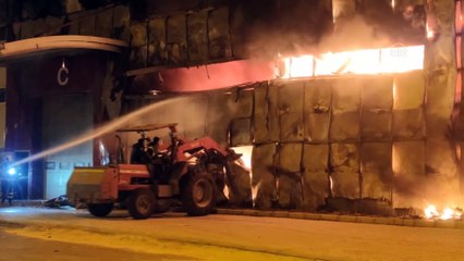 Cayır cayır yanmıştı! Kontrol altına alındı