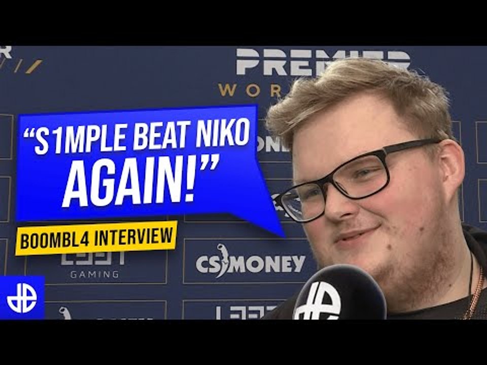 Boombl4: "s1mple Showed He Can STILL Beat NiKo!" BLAST CSGO Interview