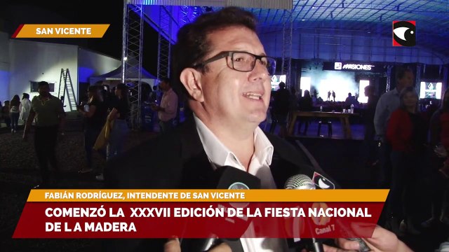 Comenzó la XXXVII edición de la Fiesta Nacional de la Madera