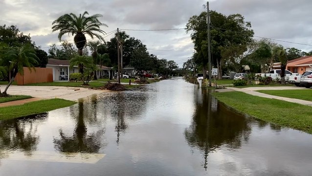 Nicole breaches dam weakened by Ian, causing flooding for hundreds of families
