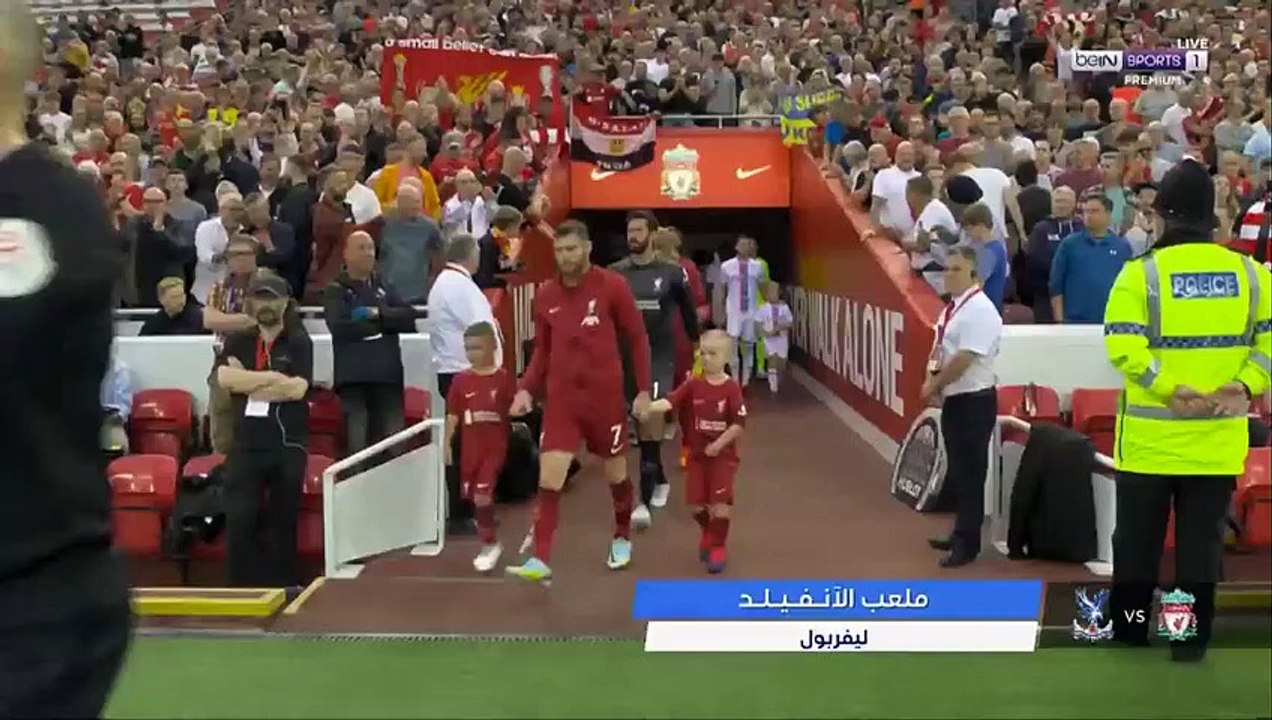 ملخص مباراة ليفربول وكريستال بالاس 1-1 الدوري...