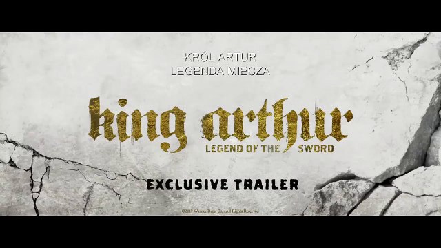 Le Roi Arthur : La Légende d'Excalibur Bande-annonce (PL)