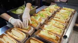 American Style Pizza Hot Dog Cheese Hot Dog  Korean Street Food