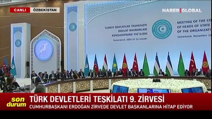 Türk Devletleri Teşkilatı Devlet Başkanları Konseyi Toplantısı başladı