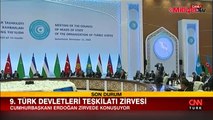 Türk Devletleri Teşkilatı Zirvesi! Erdoğan'dan Türk Yatırım Fonu çağrısı