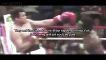 Mike tyson and Muhammad Ali quotes