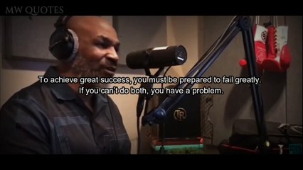 Mike tyson Inspirational quotes about life and succes