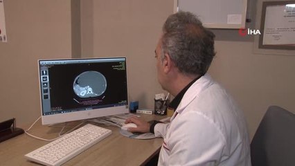 Mide şikayeti üzerine hastaneye gitti, böbreğinde 60 santim kist çıktı