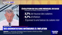 Évolution des salaires: des augmentations inférieures à l'inflation