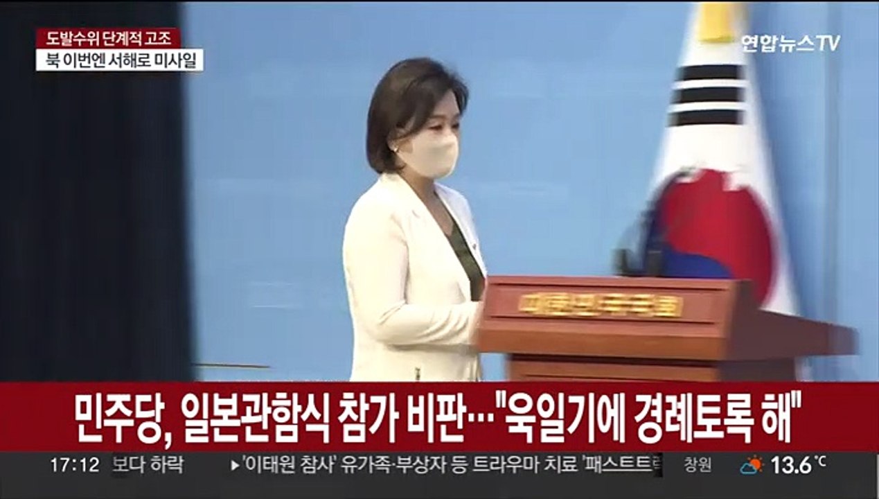 민주당, 일본 관함식 참가 비판…"욱일기에 경례토록 만들어"