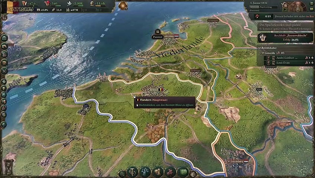 Lernen mit Belgien (Part 1) | Victoria 3  |  Ep. 3