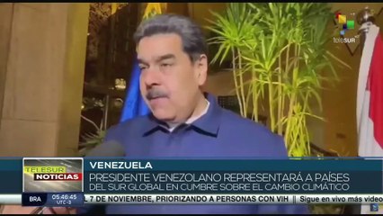 Venezuela representará a países del sur en la cumbre sobre cambio climático COP27