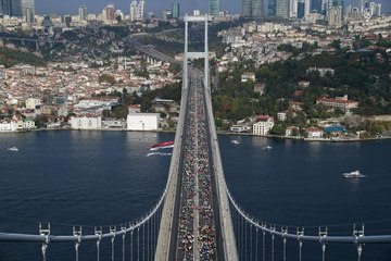 Son Dakika! 44. İstanbul Maratonu'nu Etiyopyalı atlet Sechale Dalasa ve Kenyalı atlet Robert Kipkemboi kazandı