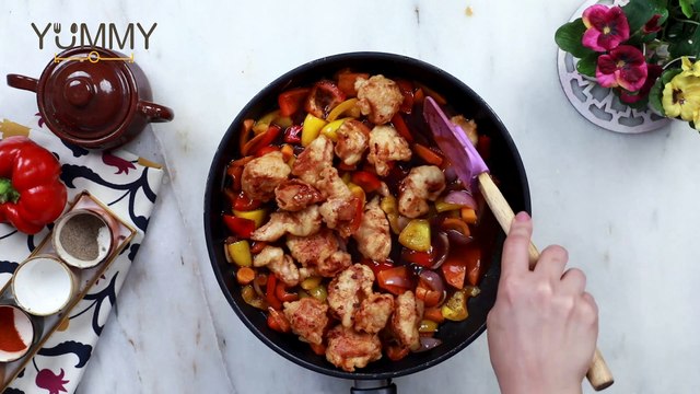 سويت أند ساور تشيكن