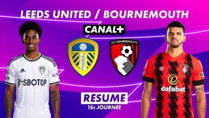 Le résumé de Leeds United / Bournemouth - Premier League 2022-23 (15ème journée)