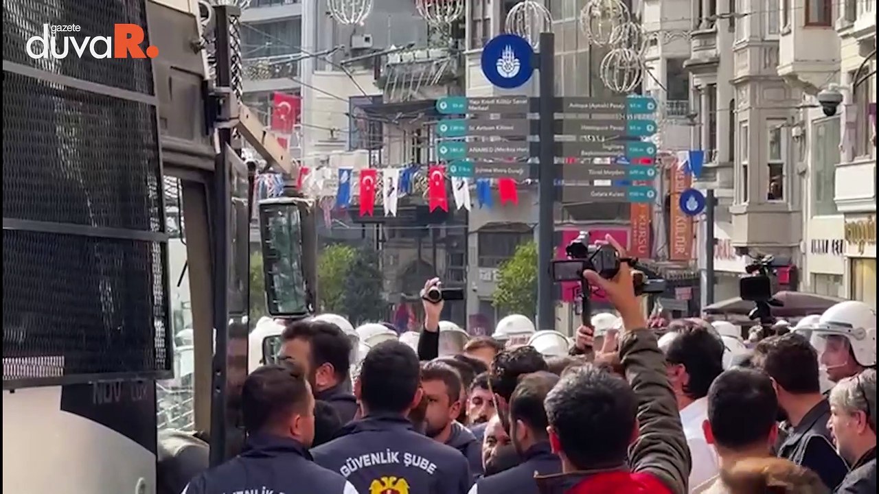 Taksim'de polis ablukası: Çok sayıda gözaltı