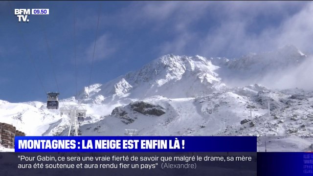 La neige fraîche fait son retour à Val Thorens