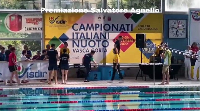 Sei medaglie ai campionati italiani di nuoto paralimpico Fisdir in vasca corta