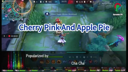 Cha Cha Cherry Pink and Apple Pie Karaoke PH