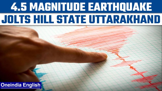 Uttarakhand jolted by 4.5 magnitude earthquake, tremors felt in Delhi | Oneindia News *News