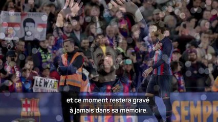 Retraite - Xavi revient sur la "soirée magique" de Piqué