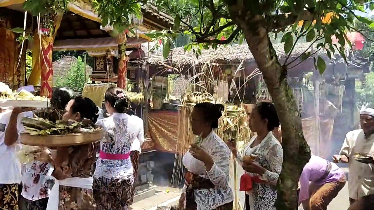 Ritual ceremony in bali