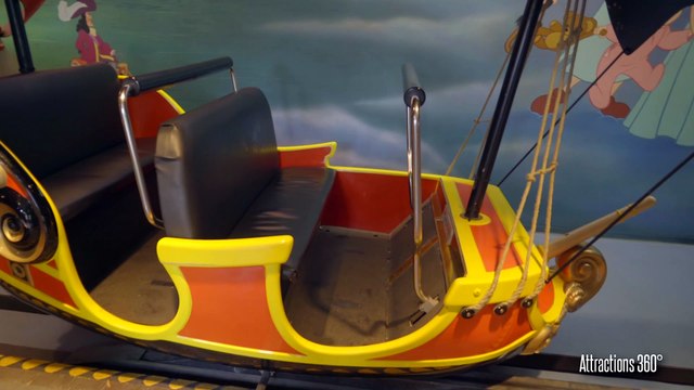 [4K] Disneyland Paris Peter Pan Ride - Peter Pan's Flight