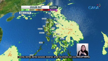 Ilang bahagi ng bansa, uulanin bukas | 24 Oras Weekend
