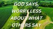 God says,|God says | God | Jesus | Bible Verses | Bible Quotes | God Message Today