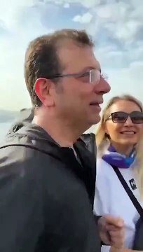 Ekrem İmamoğlu ve Dilek İmamoğlu'nun güldüren diyalogu
