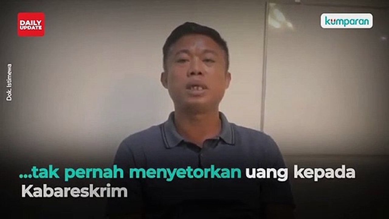 Ismail Bolong Minta Maaf Ngaku Ditekan Brigjen Hendra Soal Setoran Rp 6 Miliar ke Kabareskrim
