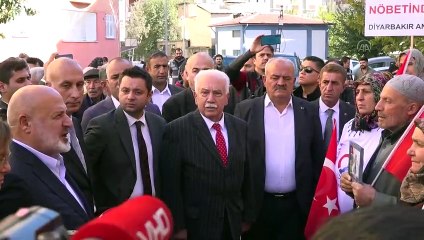 Doğu Perinçek'ten Diyarbakır annelerine ziyaret