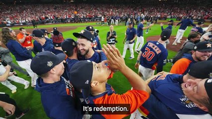 Redemption! - Astros fans celebrate World Series win