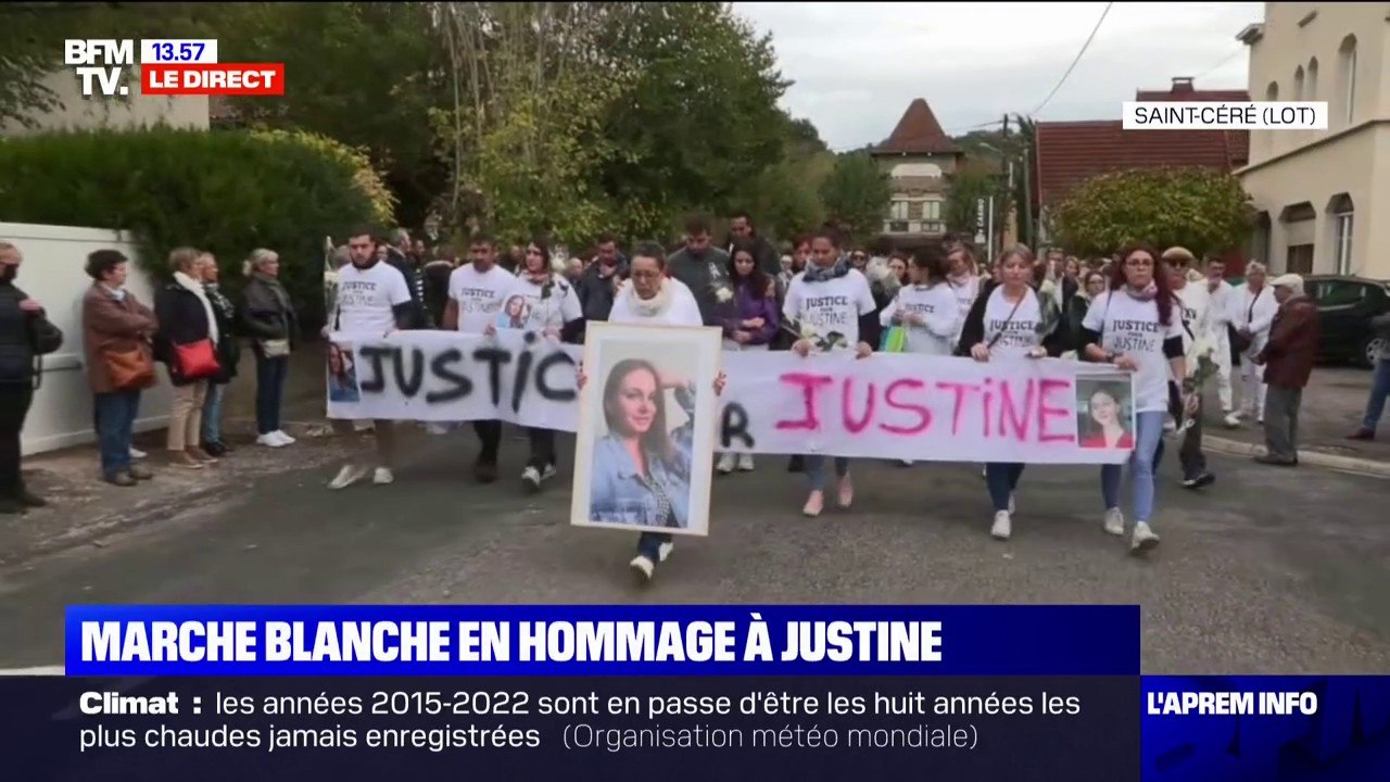 Une marche blanche en hommage à Justine Vayrac démarre à Saint-Céré dans le Lot